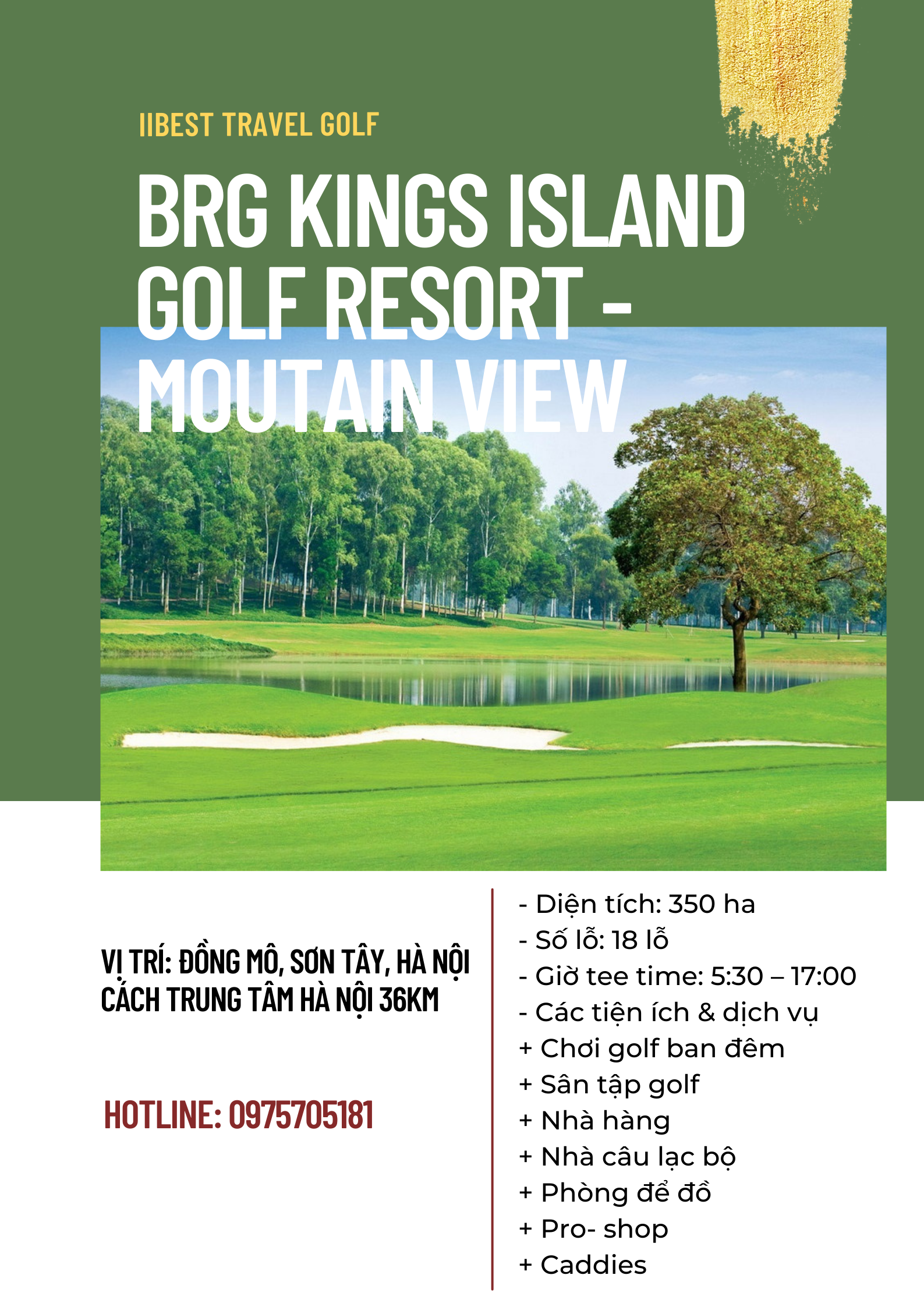 BRG KINGS ISLAND GOLF RESORT - MOUTAIN VIEW 